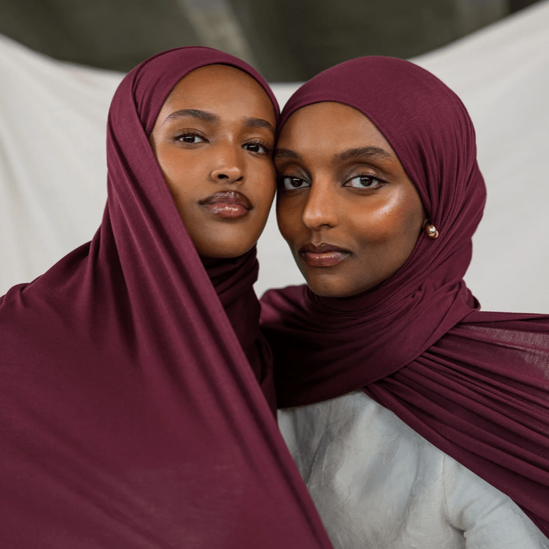 Hijab Jersey - Rubis de Perse