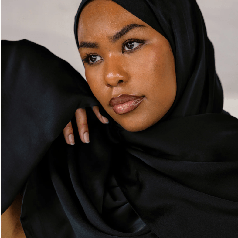 Hijab Satin - Minuit de Soie