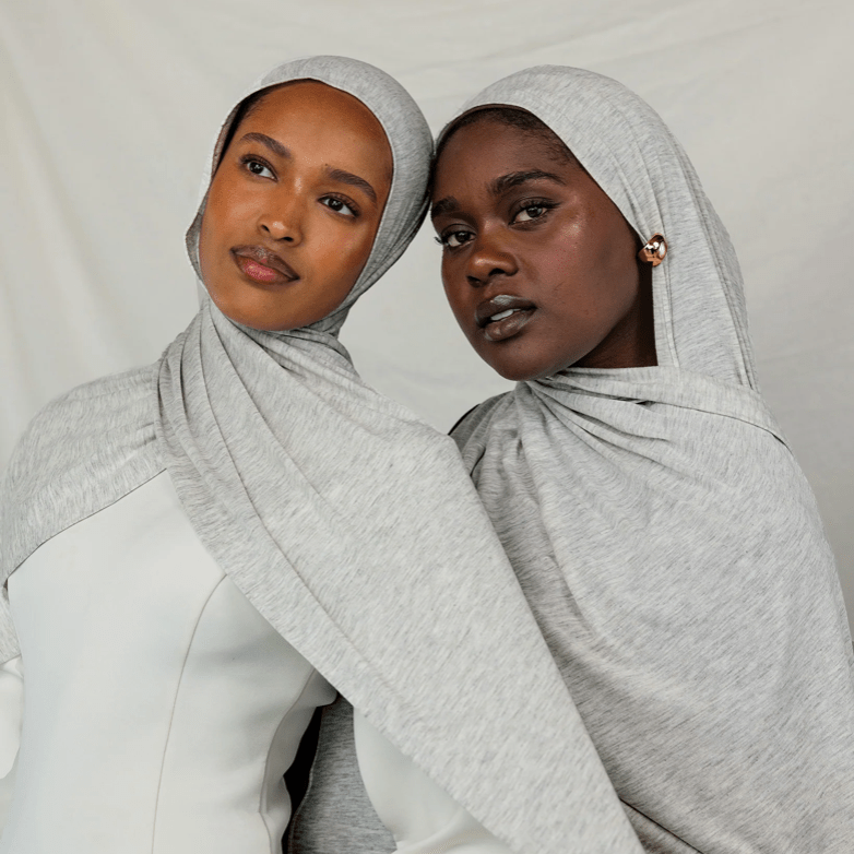 Hijab Jersey - Anthracite Urbain