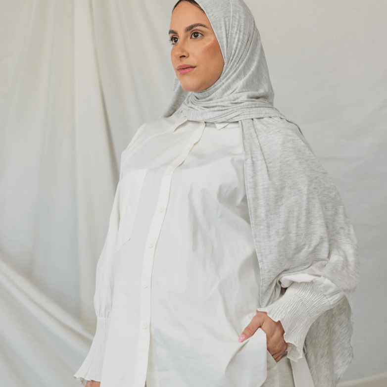Hijab Jersey - Anthracite Urbain