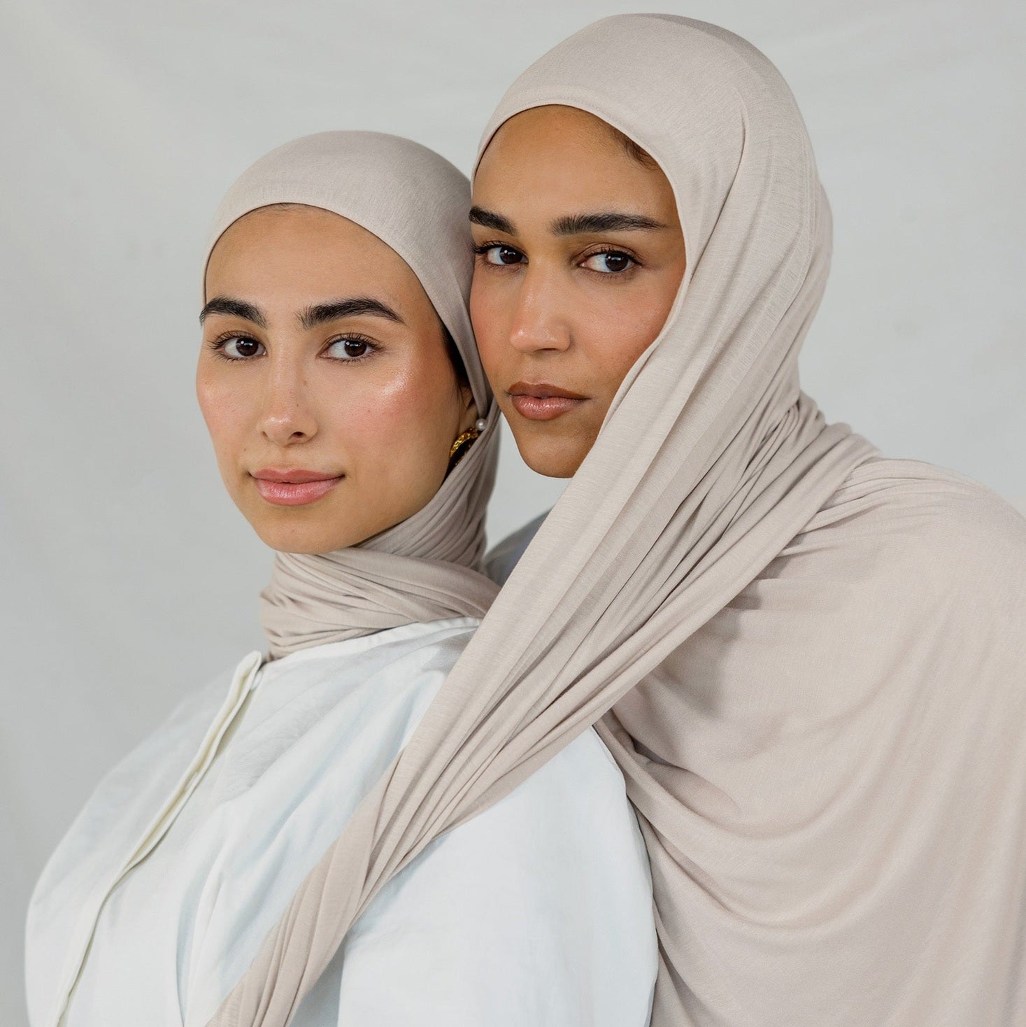 Hijab Jersey - Ivoire Impérial